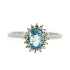 Ratanakiri Zircon Silver Ring