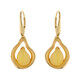 Milky Baltic Amber Silver Earrings (dagen)