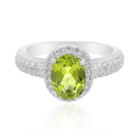Peridot Silver Ring