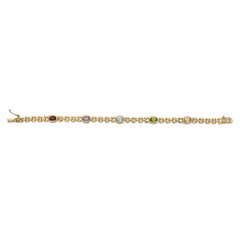 Citrine Silver Bracelet