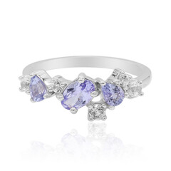 Tanzanite Silver Ring