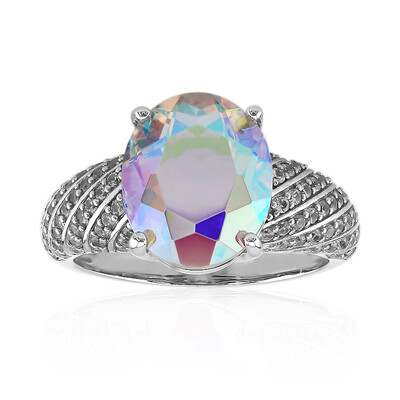 Moonlight Quartz Silver Ring