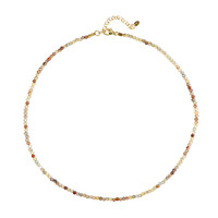 Canary Zircon Silver Necklace