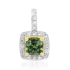14K Madagascan Demantoid Gold Pendant (John Ferry)