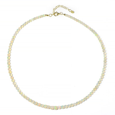 Welo Opal Silver Necklace