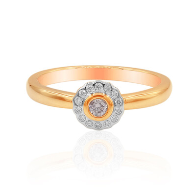 18K I3 Argyle Pink Diamond Gold Ring (Mark Tremonti)