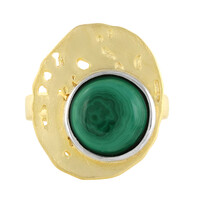 Malachite Silver Ring