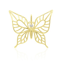 Zircon Silver Pendant