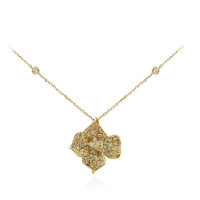14K SI2 Fancy Diamond Gold Necklace (CIRARI)