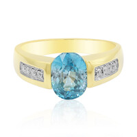 9K Ratanakiri Zircon Gold Ring (de Melo)