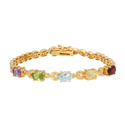 Amethyst Silver Bracelet