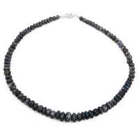 Labradorite Silver Necklace