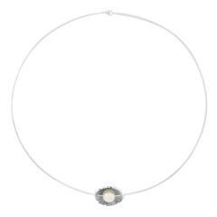Freshwater pearl Silver Choker