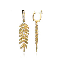 Zircon Silver Earrings