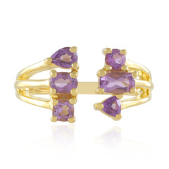 Rose de France Amethyst Silver Ring