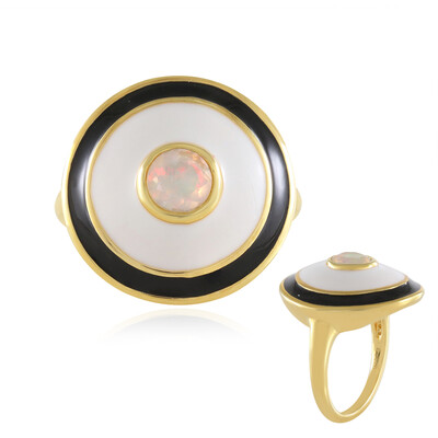 Welo Opal Silver Ring
