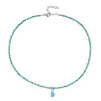 Turquoise Silver Necklace