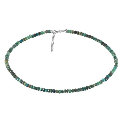 Chrysokolla Silver Necklace