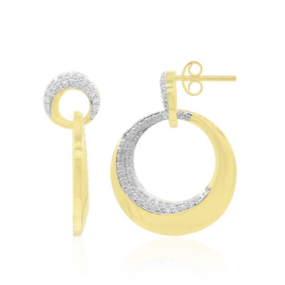 Zircon Silver Earrings