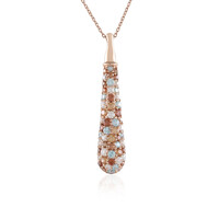 Zircon Silver Necklace (KM by Juwelo)