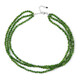 Russian Diopside Silver Necklace