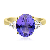 18K AAA Tanzanite Gold Ring (CIRARI)