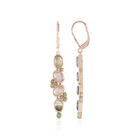Green Maniry Labradorite Silver Earrings (KM by Juwelo)