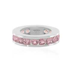 Nigerian Pink Tourmaline Silver Ring (de Melo)