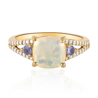 Welo Opal Silver Ring