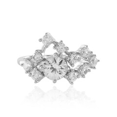 Zircon Silver Ring (Adela Silber)