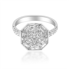 14K SI2 (H) Diamond Gold Ring (CIRARI)