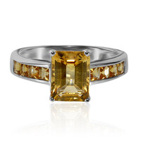 Citrine Silver Ring