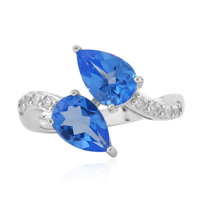 INDIGO BLUE TOPAZ Silver Ring