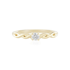 9K IF (G) Diamond Gold Ring