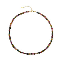 Tourmaline Silver Necklace