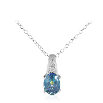 Doveblue Mystic Topaz Silver Necklace