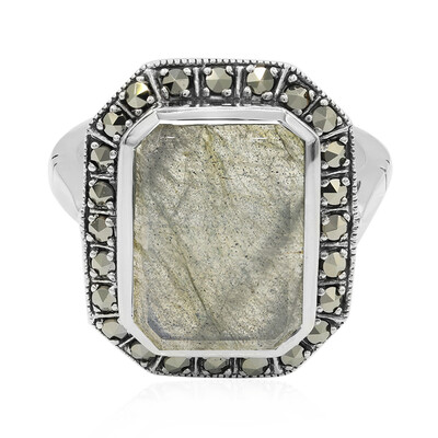 Labradorite Silver Ring