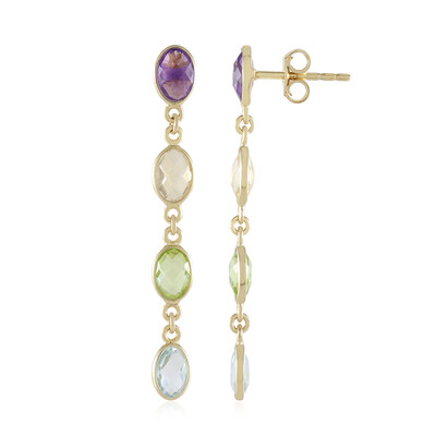 Amethyst Silver Earrings
