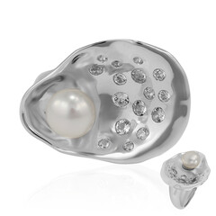Freshwater pearl Silver Ring