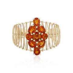 9K Brandy Citrine Gold Ring (Ornaments by de Melo)