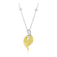 14K SI2 Yellow Diamond Gold Necklace (CIRARI)