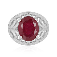 Madagascar Ruby Silver Ring