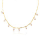 White Freshwater Pearl Silver Necklace (Joias do Paraíso)