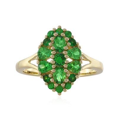 9K Tsavorite Gold Ring (Adela Gold)