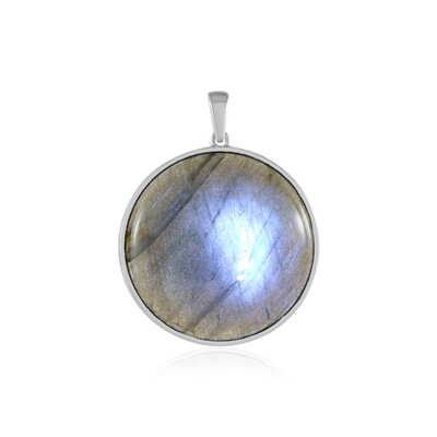 Labradorite Silver Pendant (Adela Silber)