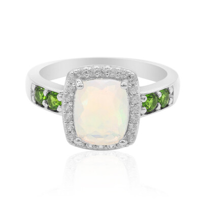 Welo Opal Silver Ring