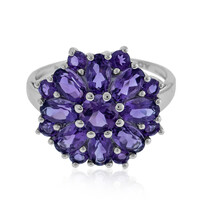 Amethyst Silver Ring
