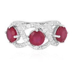 Madagascar Ruby Silver Ring