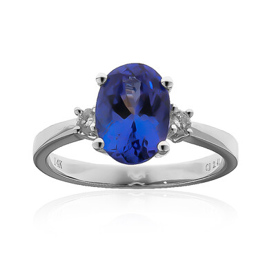 14K AAA Tanzanite Gold Ring (CIRARI)