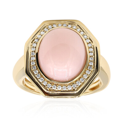 14K Pink Opal Gold Ring (CIRARI)
